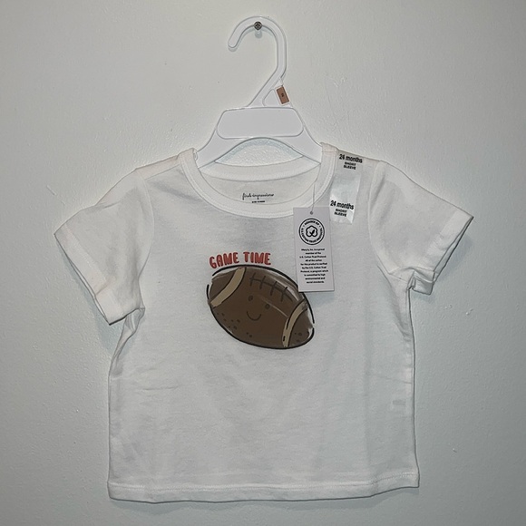 First Impressions Baby Football Graphic T-Shirt - Picture 1 of 3